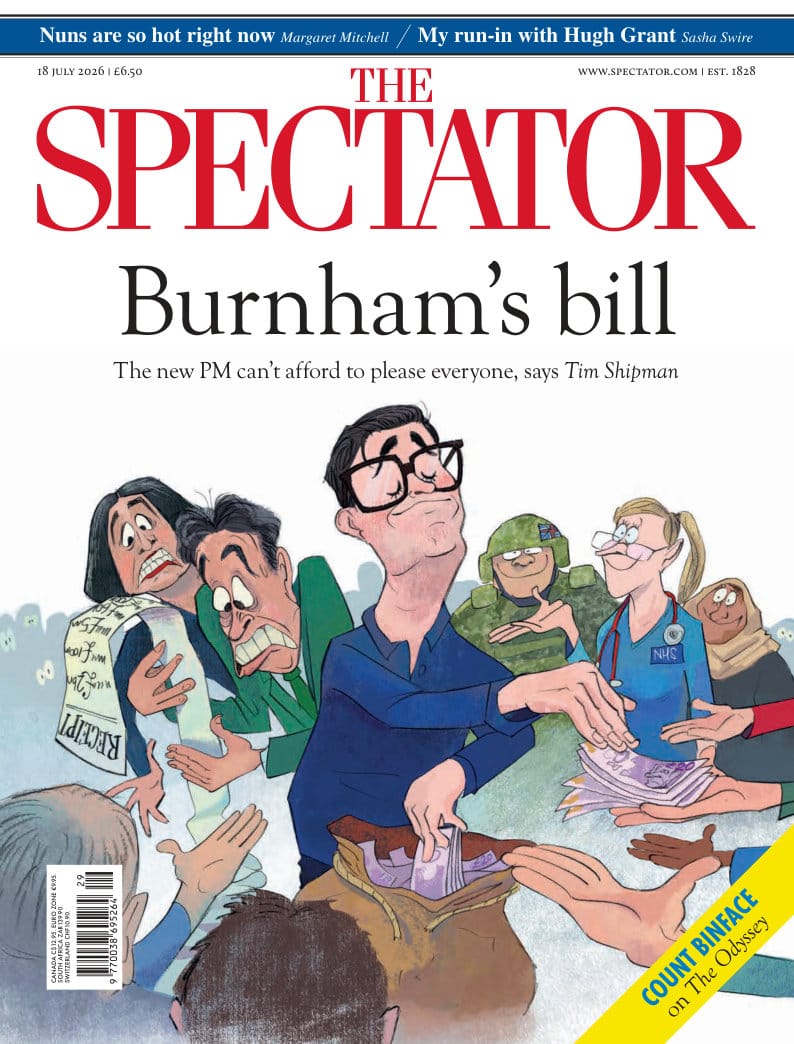 《The Spectator》2026年7月18日号:Burnham’s bill