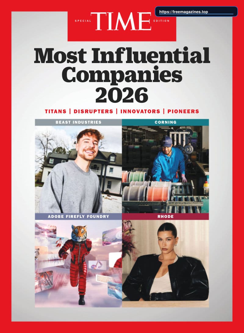 《TIME》2026 特刊:最具影响力公司