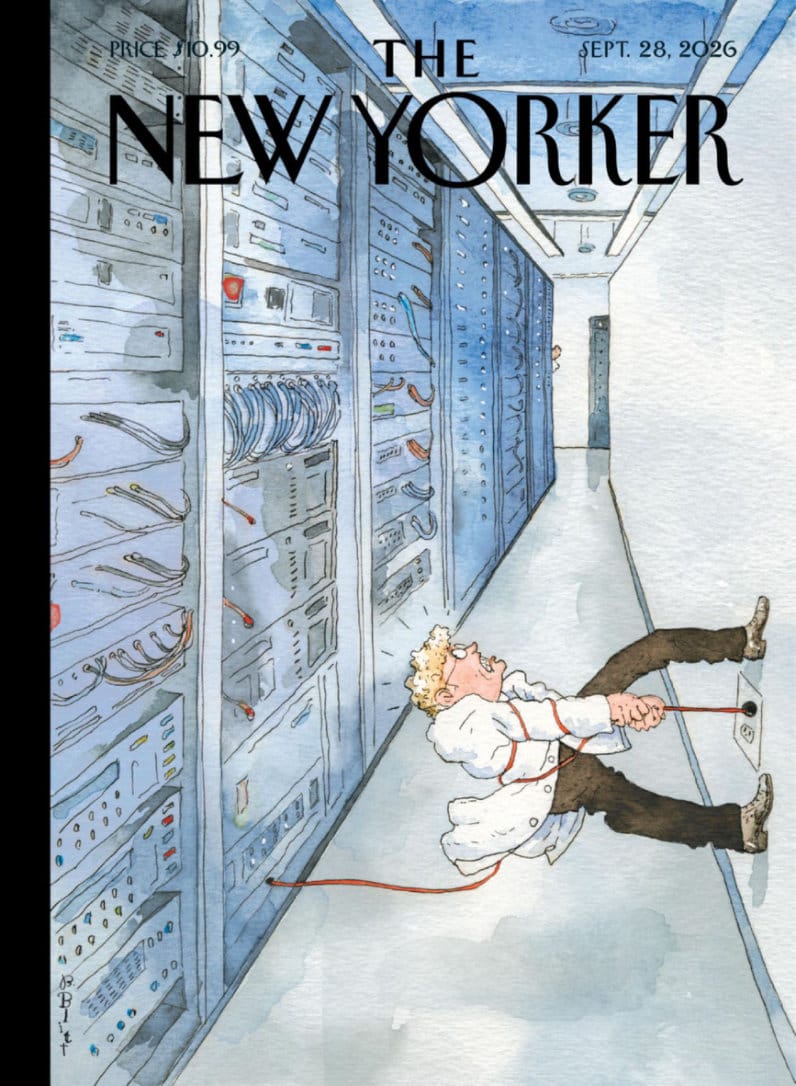 《纽约客》2026 年 9 月 28 日号:在 AI、数据中心与生育率之间