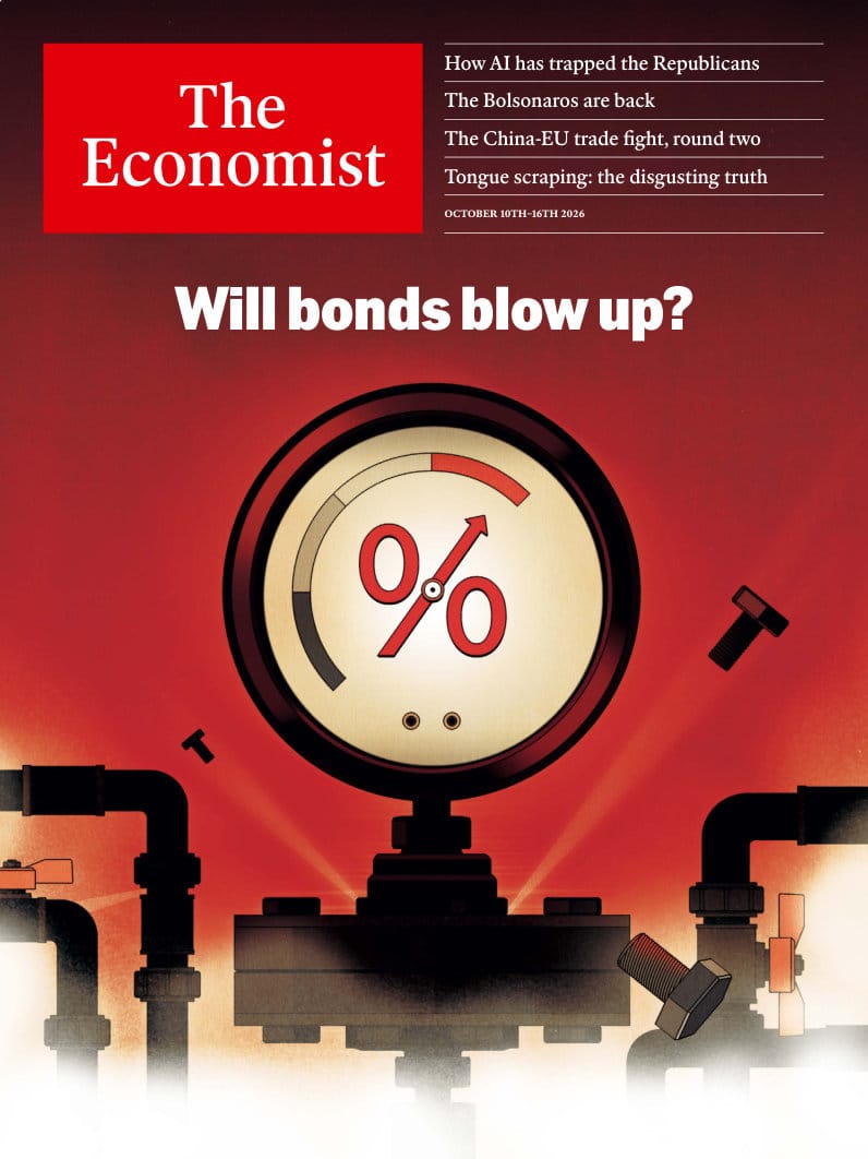 《The Economist》2026 年 10 月 10 日号:主权债务风暴逼近与全球债市大抛售