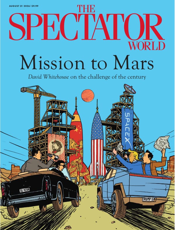 《The Spectator》美国版2026年8月31日号:登陆火星