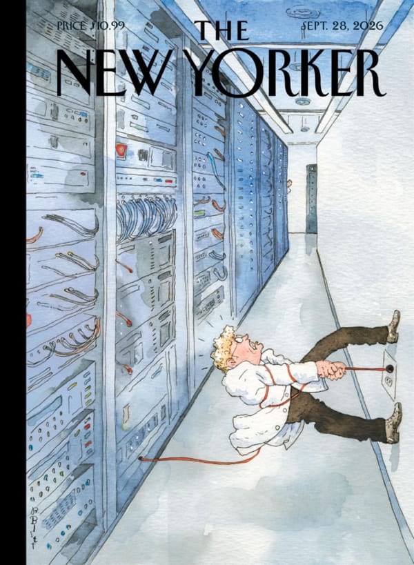 《纽约客》2026 年 9 月 28 日号:在 AI、数据中心与生育率之间